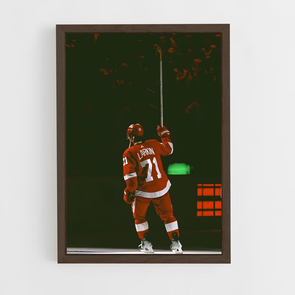 Poster Dylan larkin – affiche Hockey sur glace (vue 5)